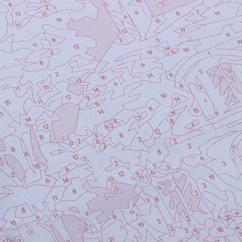Набор масляных красок 16 х20 дюймов набор для рисования на холсте по номерам без