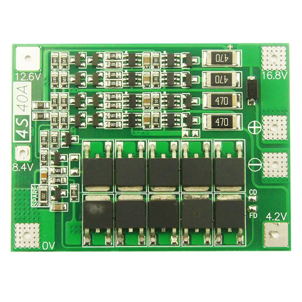 Защитная плата PCB BMS для двигателя перфоратора балансир литий ионных