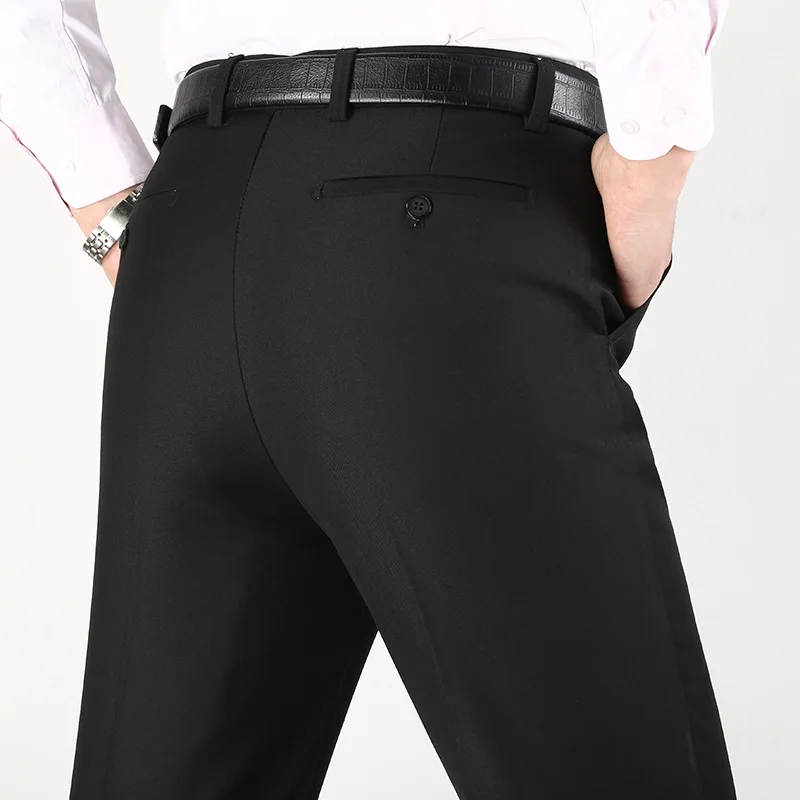 Зимние новые черные темно синие плюшевые эластичные брюки с высокой талией