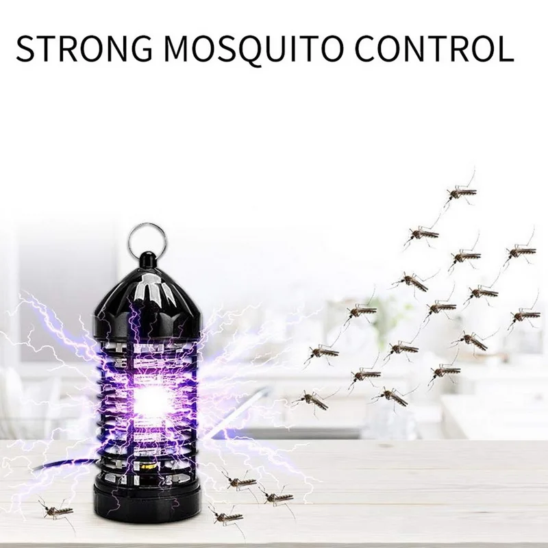 

110V/ 220V Portable Electric LED Mosquito Insect Killer Lamp Fly Bug Repellent Anti Mosquito UV Night Light EU US Plug