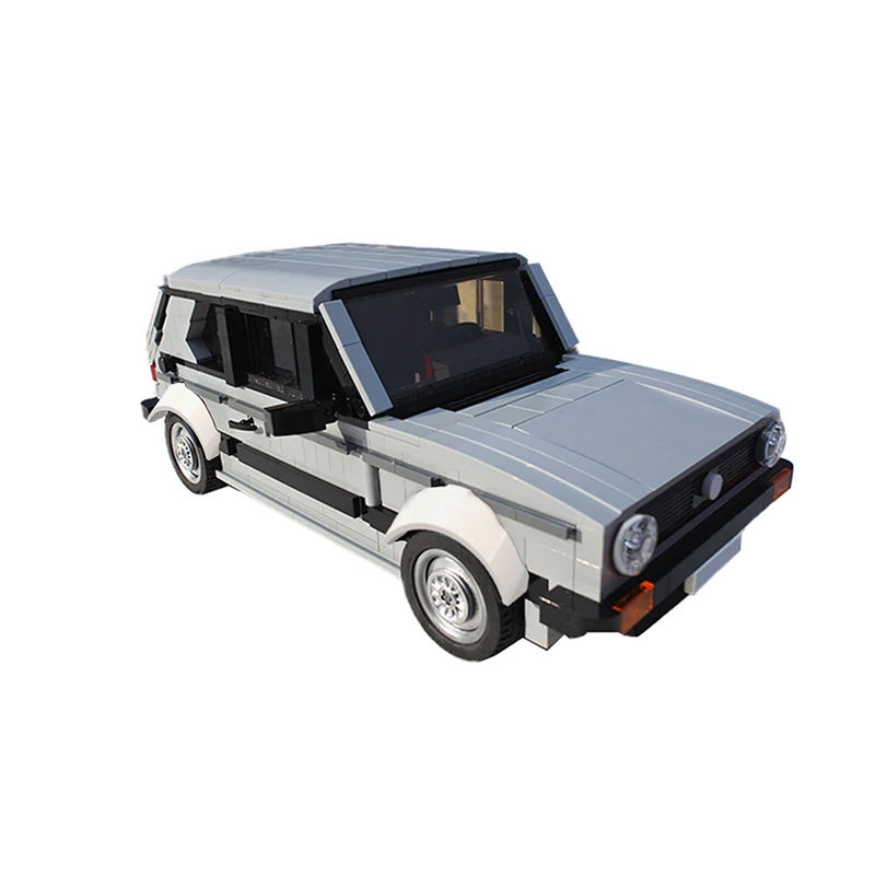 

MOC-20814 Super Sport Car Bricks Model Golf Mk1 Building Blocks High-Tech DIY Toys Bricks Creativity Educational Gift for Kids