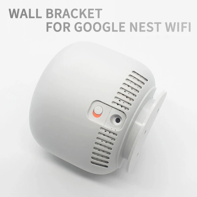 

WiFi Router Wall Mount For Google Nest WiFi Accessories Space Saving Wire Arrangement Wall Mount Wall Mount Bracket