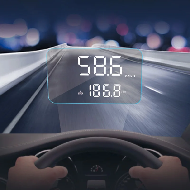 Car HUD Head Up Display Projector Windshield for Toyota Land Cruiser 2016-2018 Driving Screen Full Function | Автомобили и