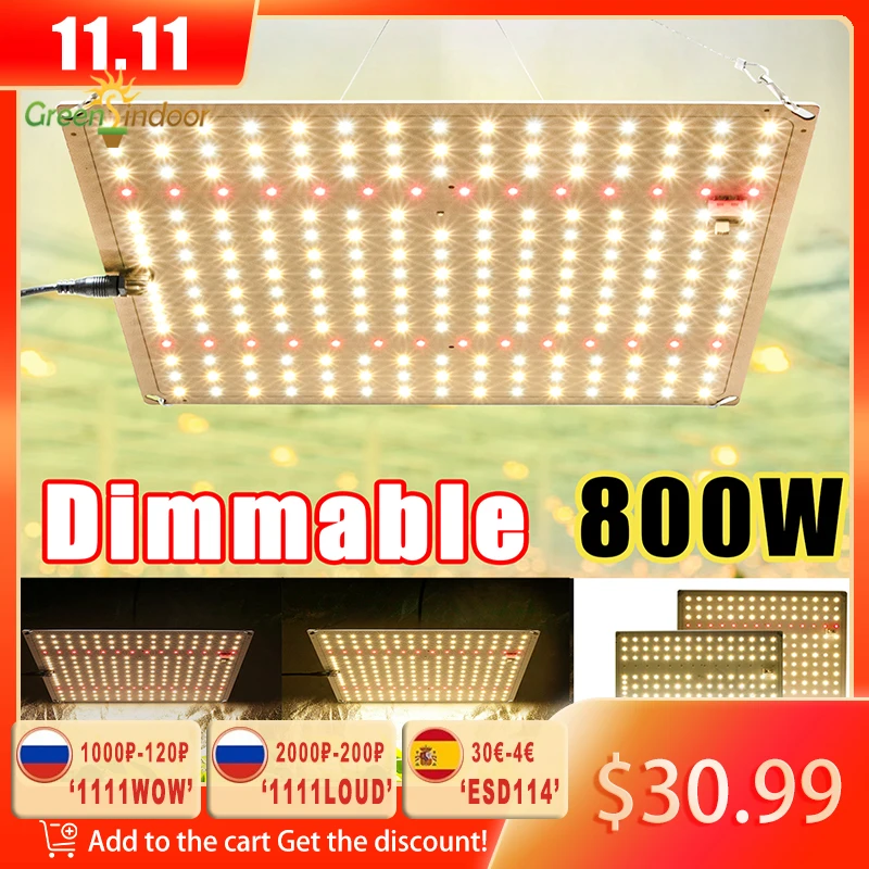 

2 режима освещения для выращивания s Led диммируемая фитолампа полный спектр Квантовая панель LM281B + светильник для растений с ИК для выращиван...