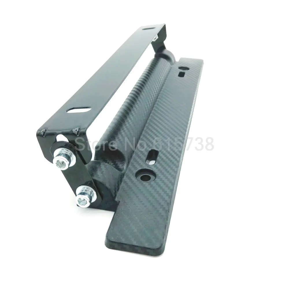 Держатель карбоновой рамы для номерного знака высокое качество черный цвет|license