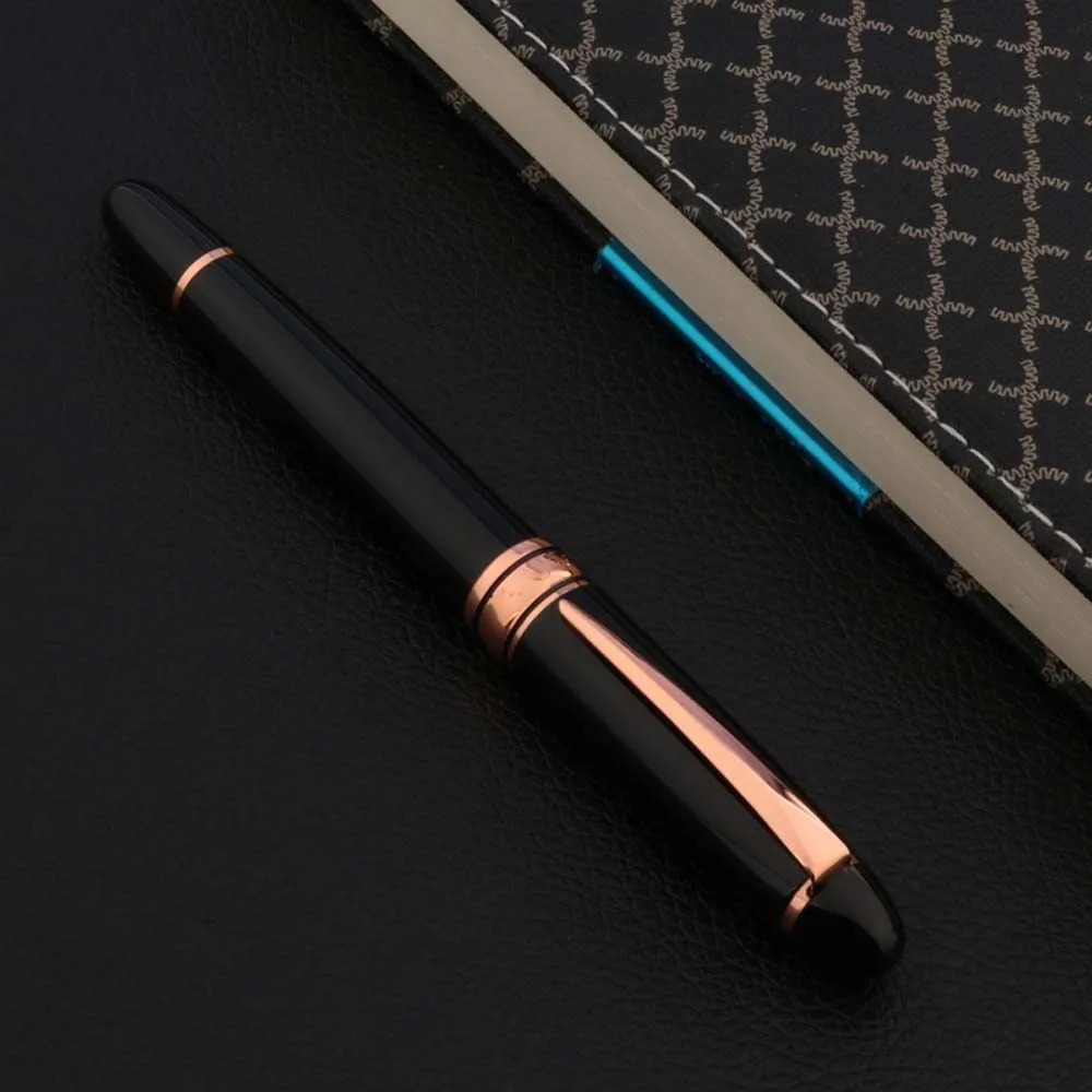 Перьевая ручка с золотистыми крыльями металлическая 6100|gift fountain pen|fountain penpen pen |