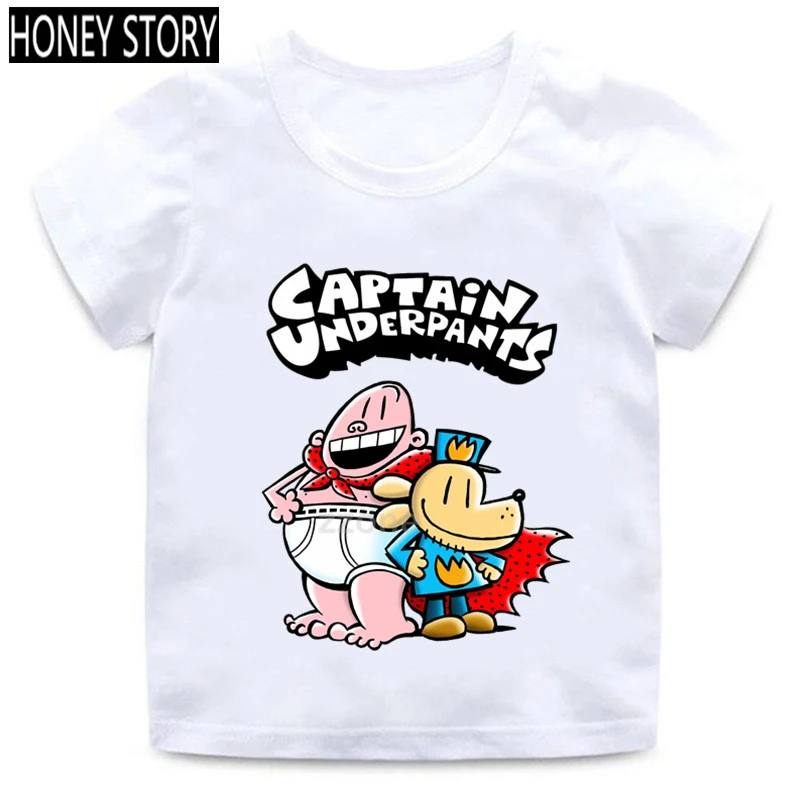 Детская летняя Модная белая футболка с коротким рукавом для мальчиков и девочек