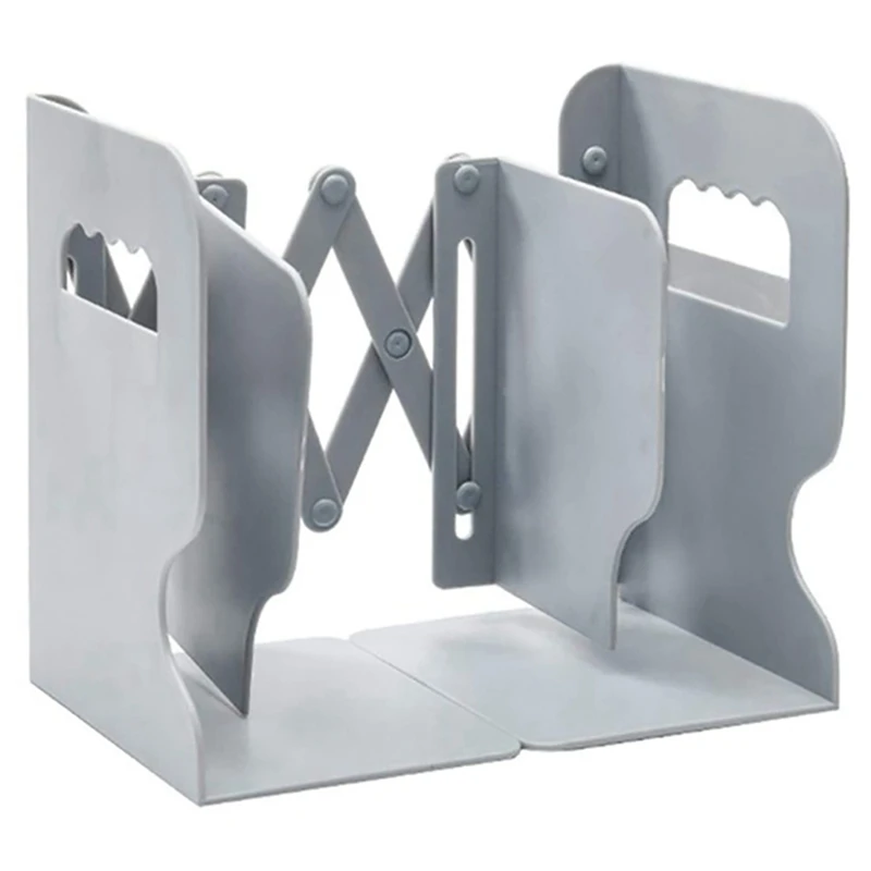 

Retractable Bookshelf Bookends Book Holder Bookcase Adjustable Bookshelf Desk Organizer Office Accessories