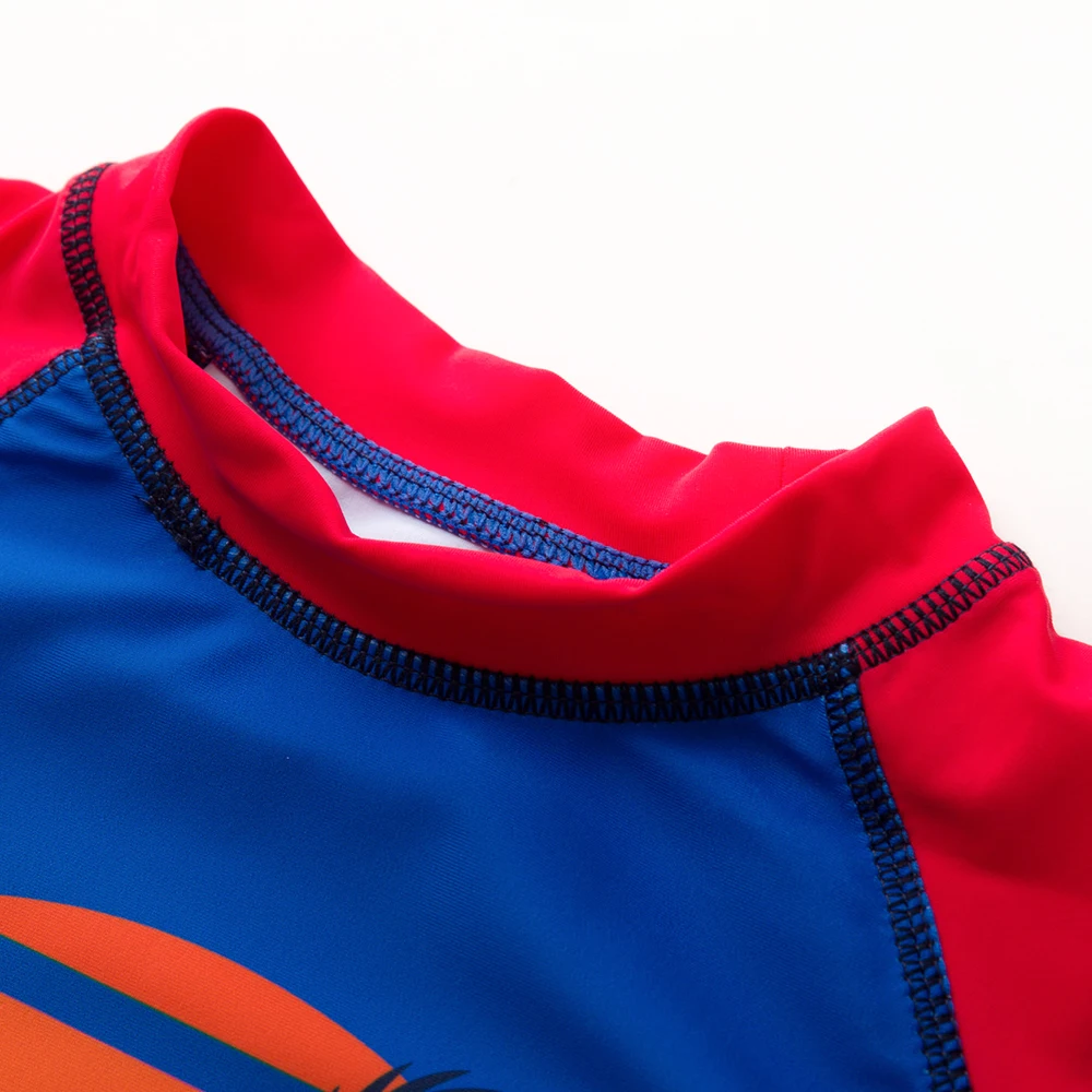 Костюм для серфинга мальчиков модный пляжный спортивный костюм из двух