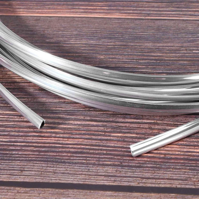 2X 20FT Chrome Moulding Trim Strip Car Door Edge Scratch Guard Protector Cover Silver | Инструменты