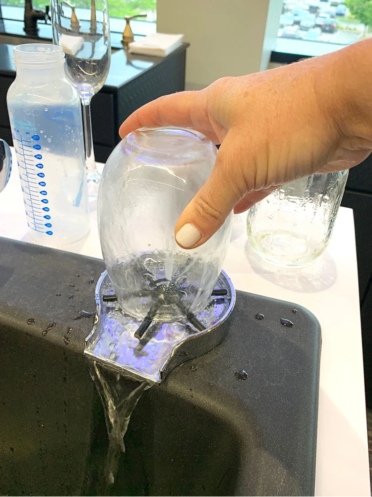 Стеклянный ополаскиватель диаметр 304 из нержавеющей стали для пива молока чая