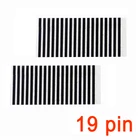 50 шт.лот 19pin полосы зебры гибкий кабель поезд бумага ZX925 ZX1055 для шерифа ФОБ дистанционный ключ ЖК-дисплей