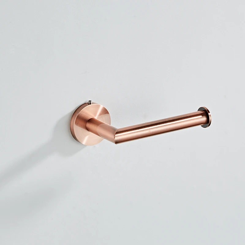 Настенный держатель для туалетной бумаги медная черная Рабочая стойка ванной