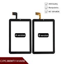 Original 8 inches for C.FPC.080WT1141AV00 tablet capacitive touch screen panel digitizer glass repla