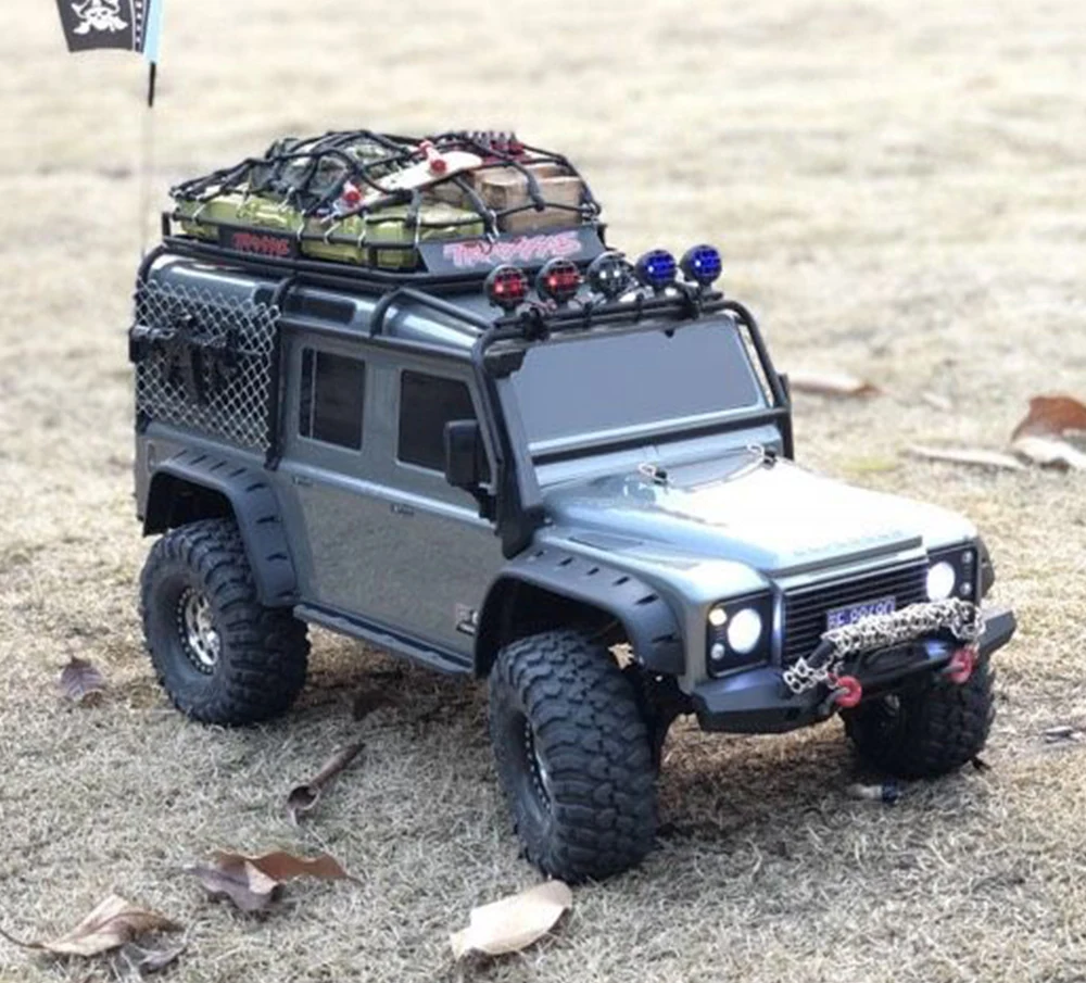 Держатель для багажника на крышу с крючками украшения 1/10 RC Crawler Car Traxxas TRX4 Axial SCX10 D90