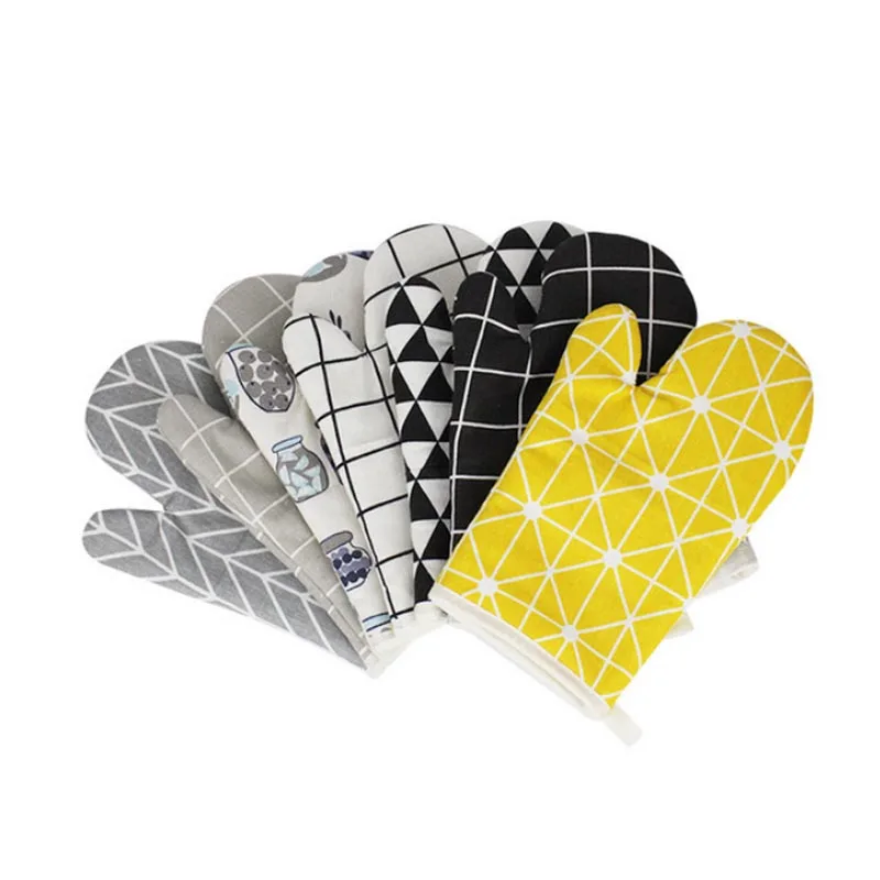 1 шт. милые Нескользящие желтые серые хлопковые модные скандинавские кухонные