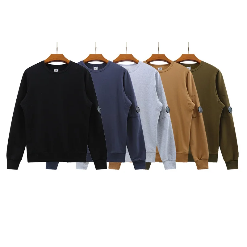 

Hoodies Sweatshirts Men Woman Fashion Solid color Black Gray Autumn Winter fleece Hip Hop Hoody Male CP Brand Casual Tops