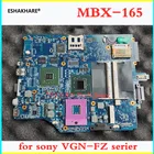 Материнская плата A1369750B MS91 MBX-165 для SONY VGN-FZ серия, системная плата DDR2 Geforce 8400M 128M 100% тестовая работа Новинка!