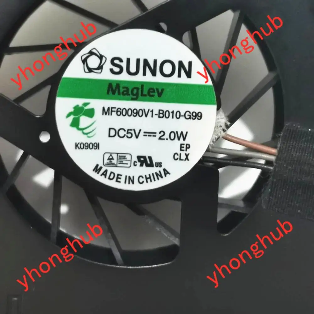 SUNON MF60090V1 B010 G99 DC 5V 2 0 W охлаждающий вентилятор для сервера ноутбука|server fan|dc 5v fan5v dc fan