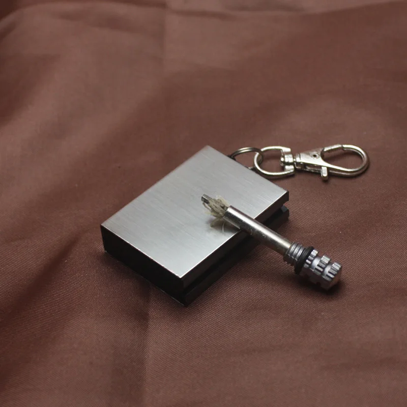 

Steel Fire Starter Flint Outdoor Survival Tools Camping Instant Emergency Gear Tool Match Lighter Keychain Gadgets for Men