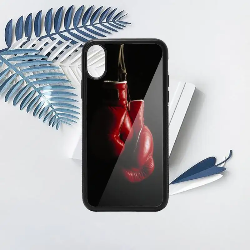 

Boxing Girl Gloves art pattern high quality Phone Case cover PC for iPhone 11 12 pro XS MAX 8 7 6 6S Plus X 5S SE 2020 XR