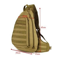 outdoor multi functional male chest bag nylon military backpack nylon leisure joker large capacity camouflage bags male classic