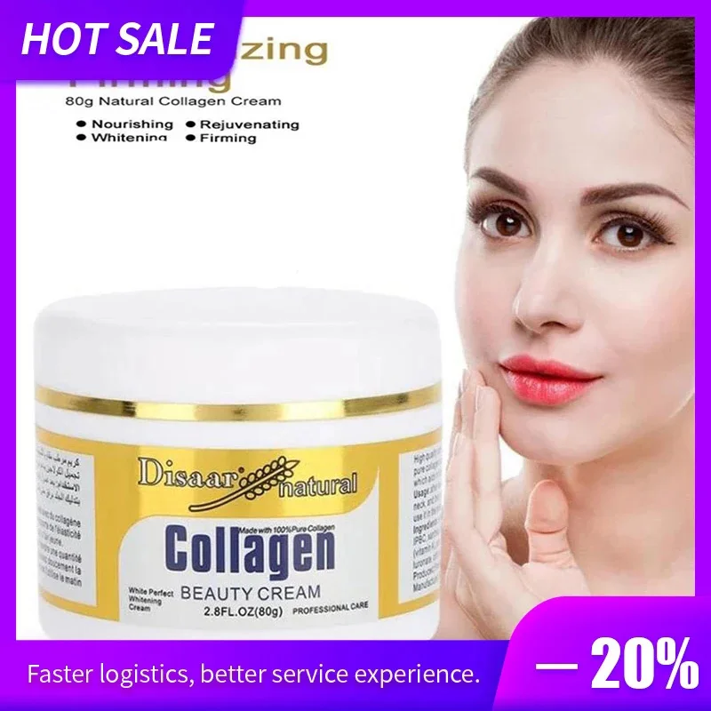 

Disaar Collagen Power Lifting Cream 80g Firming Face Cream Skin Care Whitening Moisturizing Anti-aging Anti Wrinkle Facial Cream