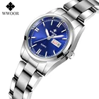 Модные роскошные женские часы 2022 WWOOR повседневные Простые Женские повседневные наручные часы с отображением даты минималистичные водонепроницаемые кварцевые женские часы