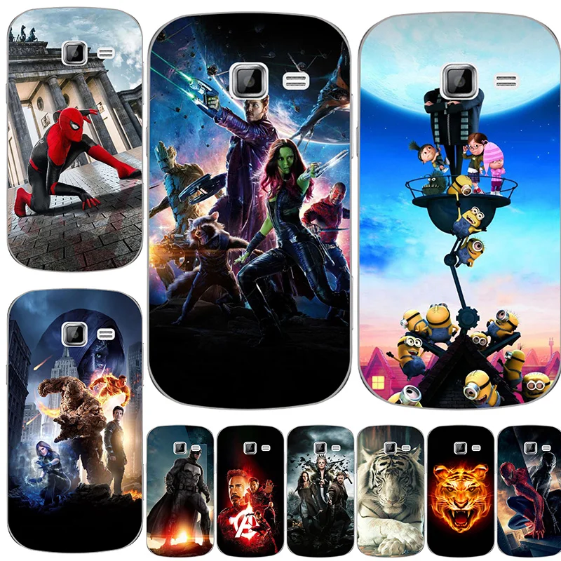 Чехол для samsung Galaxy Star Pro S7260 S7262 7260 7262 GT-S7262, мультяшный мягкий чехол для телефона samsung i679