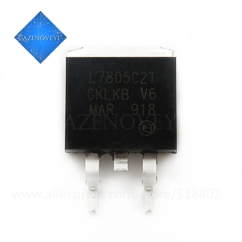 

10 шт./лот L7805ABD2T L7805CD2T L7805C2T L7805AB2T L7805 TO-263 в наличии