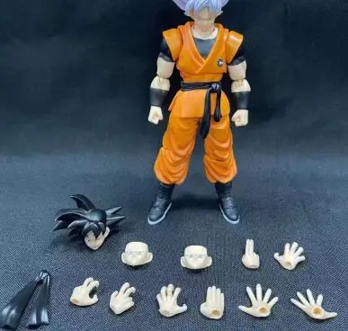 

kong 1/12 kong silver hair guk Action PVC Figure Model Toy