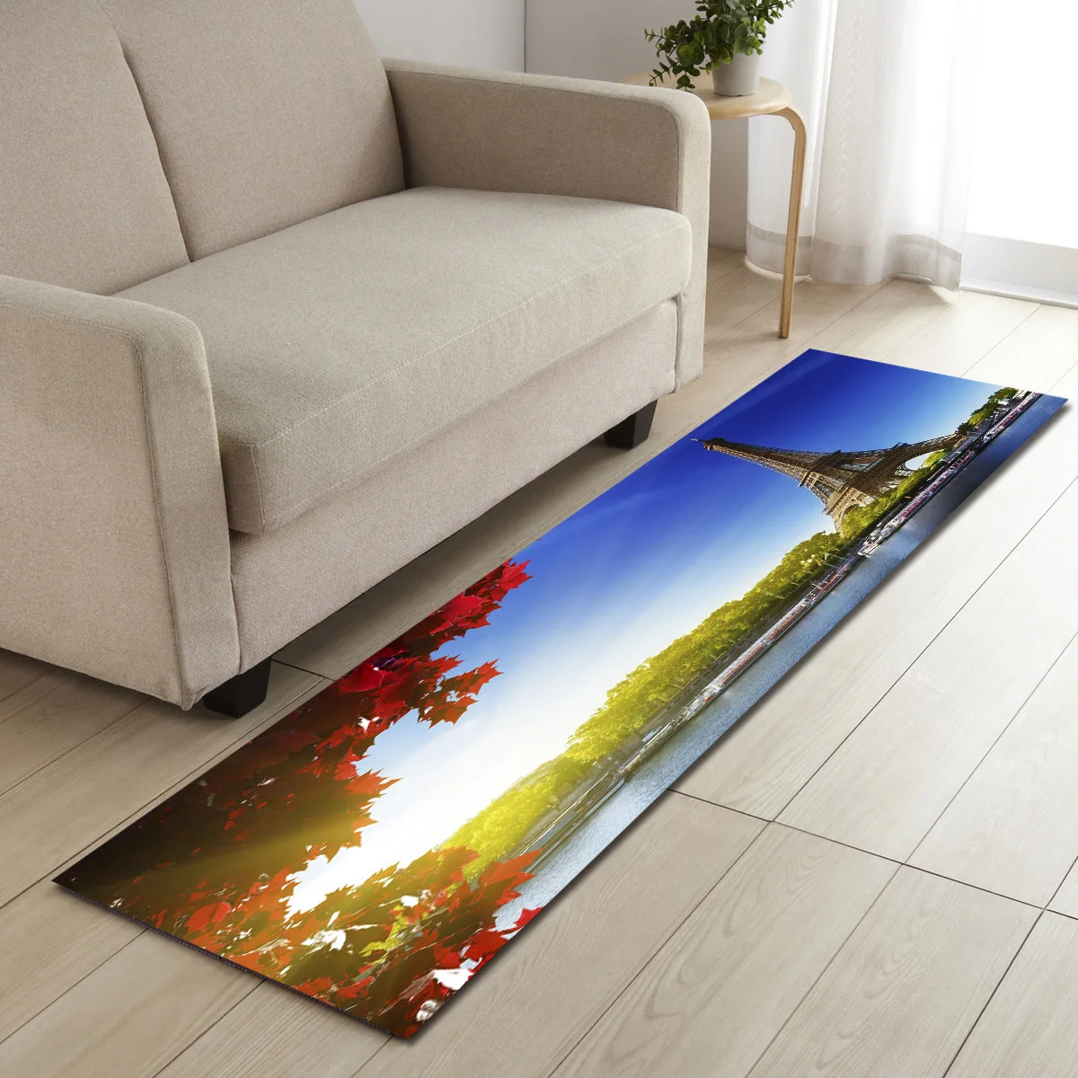 Живописный прямоугольный кухонный ковер Zeegle декоративный для прихожей