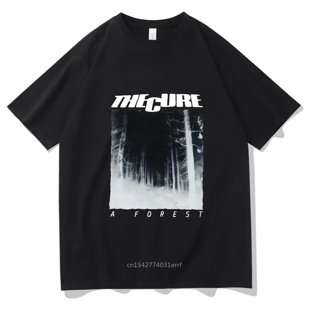 

THE CURE T-shirt A FOREST Tees Tops Summer Cool Funny T-Shirt Unique Short Sleeves Fashion O-Neck T Shirt