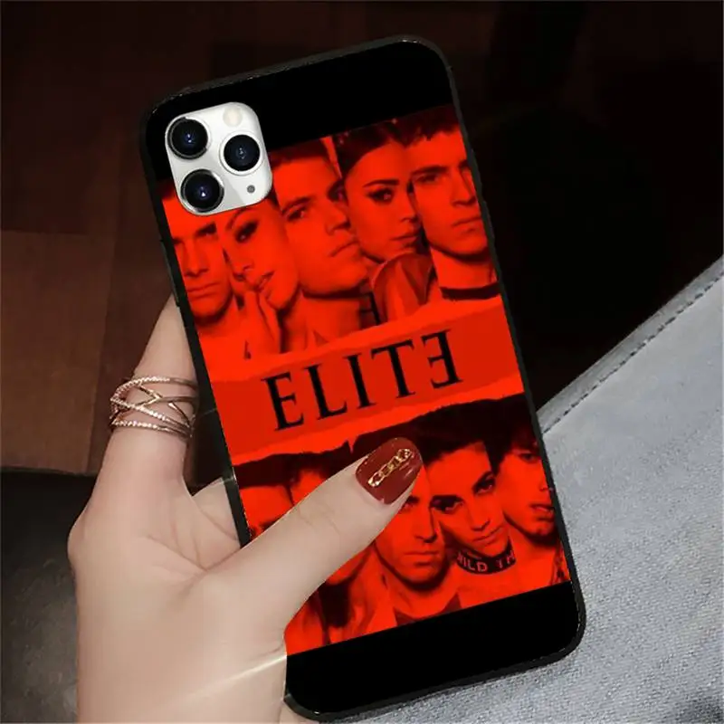 

Elite Spanish TV Series Print luxury design Phone Case shell for iPhone 11 12 pro XS MAX 8 7 6 6S Plus X 5S SE 2020 XR