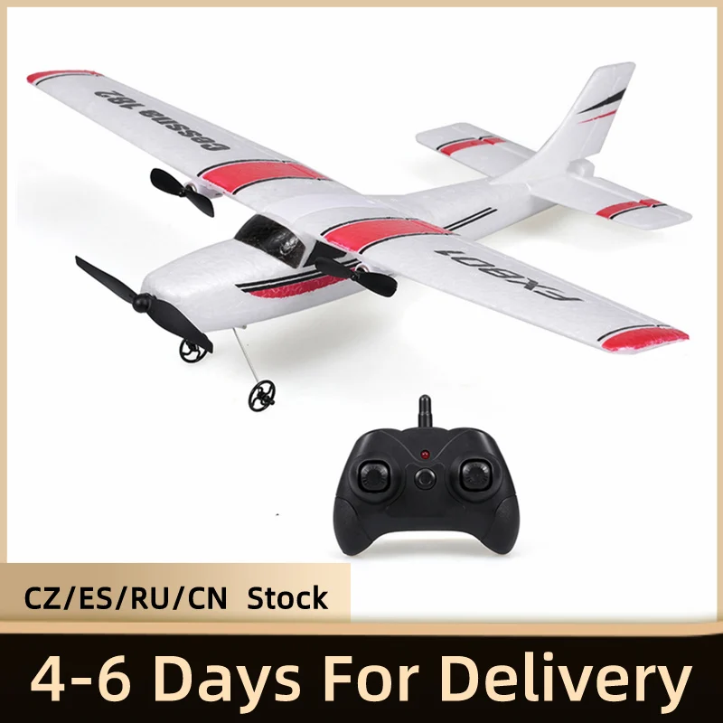 FX801 2 4G 2Ch RC самолет с фиксированным крылом высокого качества Сделай Сам EPP