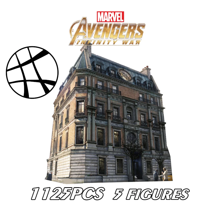 

1125 шт., Детский конструктор Marvel «мстители»