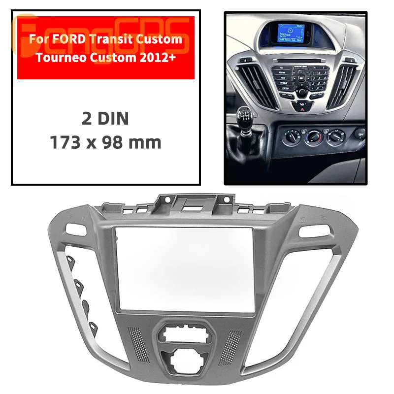 11 491 Высококачественная радиопанель для FORD Transit Custom Tourneo 2012 + комплект установки