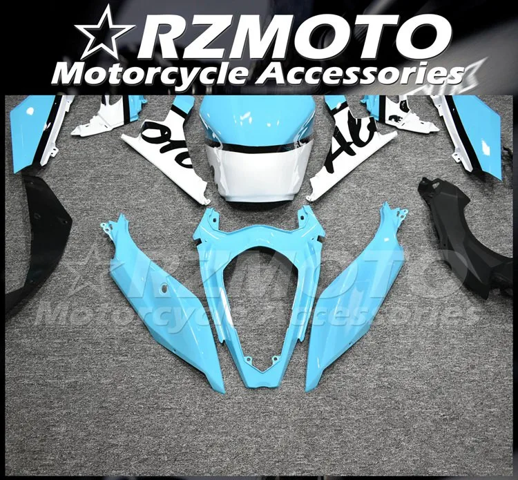 

New ABS Motorcycle whole Fairings kit Fit for Kawasaki Ninja400 400 EX400 Ninja 19 20 2019 2020 Bodywork set sky blue + Tank
