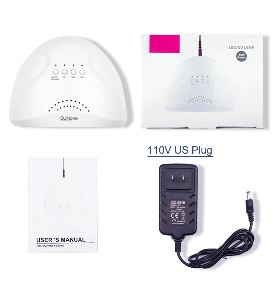 УФ лампа для сушки гель лака 48 Вт|Сушилки ногтей| |