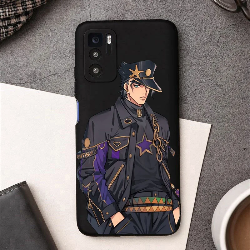 Jojo Bizarre Adventure Phone Case for Xiaomi Redmi Note 10 Pro 9 9C 9A POCO M3 X3 F3 Anime |