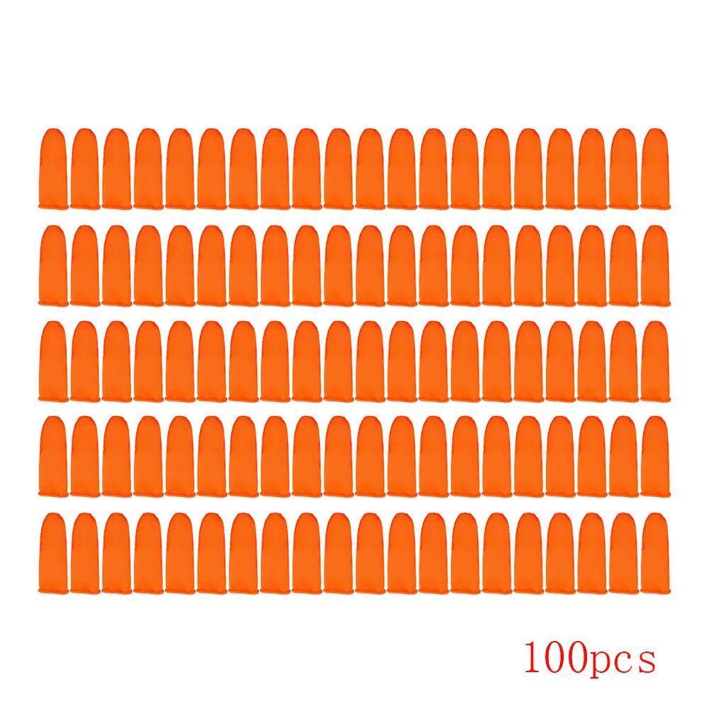 Силиконовые накладки на пальцы 100 шт./компл. нескользящая накладка термостойкая