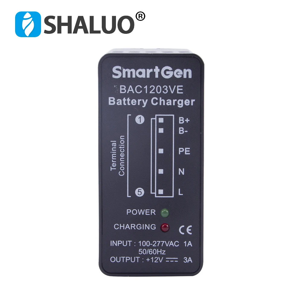 Smartgen Bac1203ve 3a Módulo de Carregador de Bateria Inteligente Automático Gerador Poderoso Carregadores de Bateria Adaptador de Design de Circuito 12v Adaptadores AC/DC