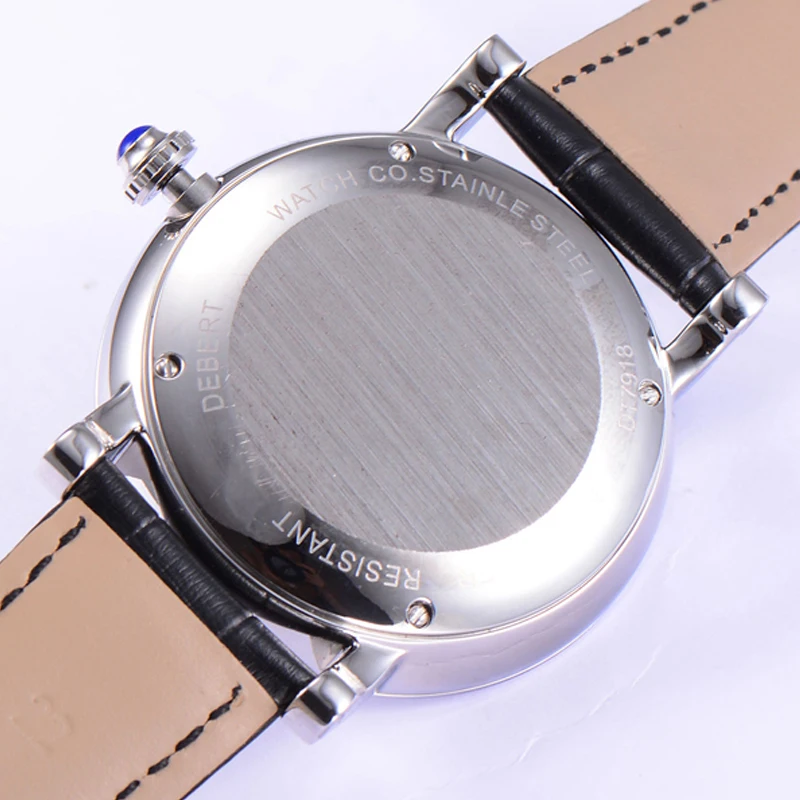 Мужские механические часы с кожаным ремешком 42 мм|Мужские часы| |