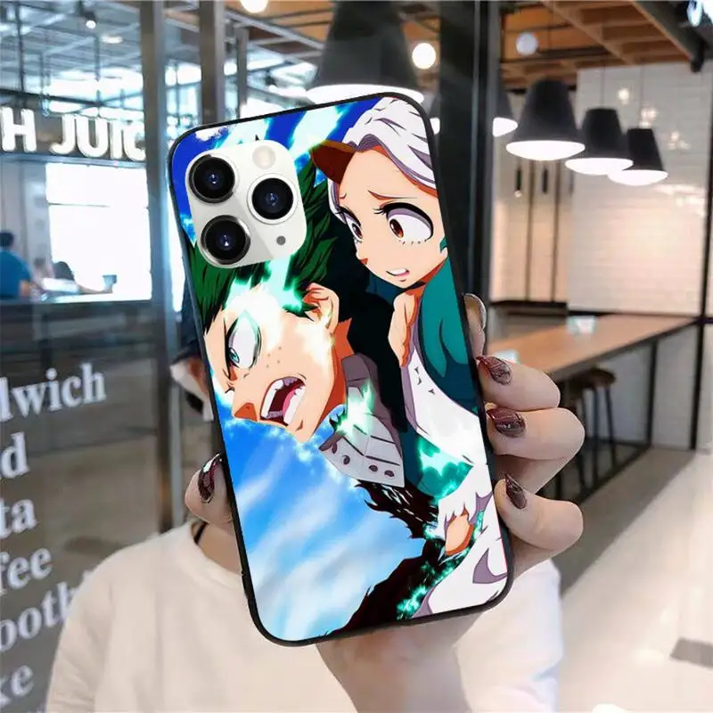

My hero academia Phone Case for iPhone 11 12 pro XS MAX 8 7 6 6S Plus X 2020 XR Mini