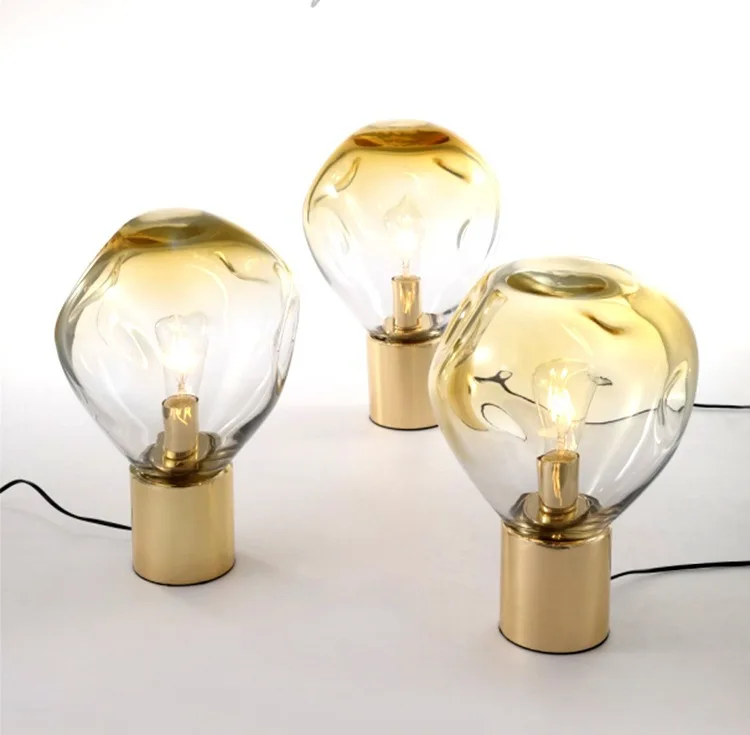 nordic led glass ball crystal candeeiro de mesa bedroom lamp living room lamp bedside lamp