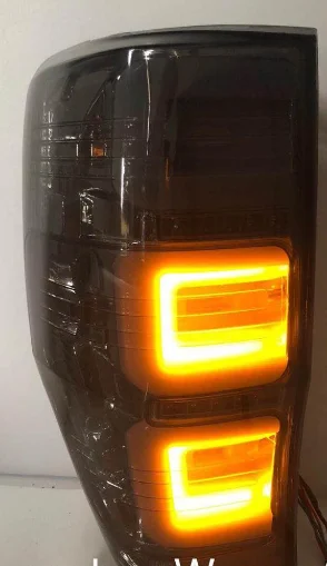 

Ford Ranger LED Tail Lamp Rear Lights Backup Lamp with Red and Smoke Colors