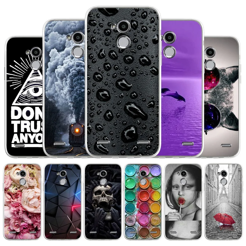

TPU Case For ZTE Blade V7 Lite Cases Silicon Phone Capas On ZTE V6 Plus ZTE Blade A2 BV0720 Cute Pattern Soft Painted Bumper