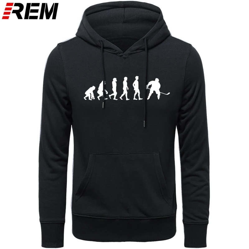 Мужская Повседневная Толстовка REN Evolution Hockeyer модная брендовая толстовка из 100%