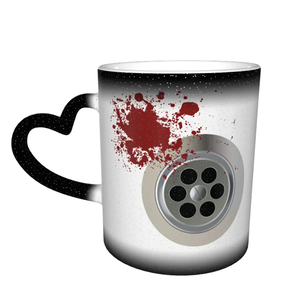 

Film Rear Window Mug Ceramic Drinking Mug Color Changing Wholesale Funny Cups