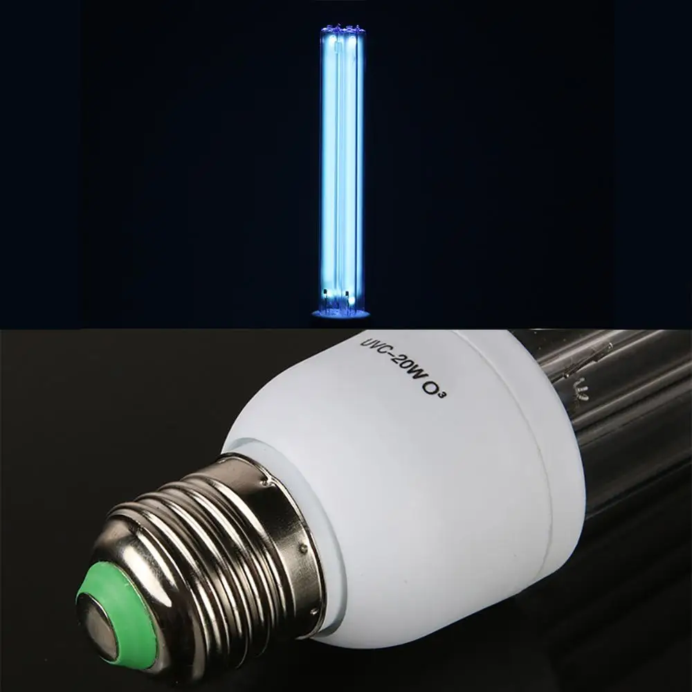 E27 кварцевый бактерицидный светильник стерилизация CFL озоновая лампа